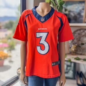 Nike NFL Denver Broncos Drew Lock #3 NFL On Field Football Jersey, Unisex Small